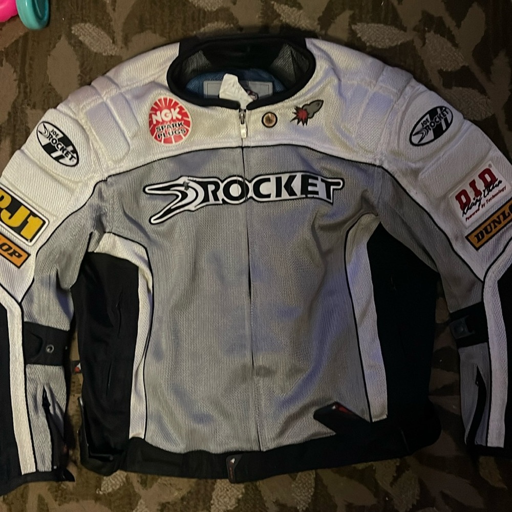 Joe Rocket UFO Mesh Motorcycle Racing Jacket Size XL